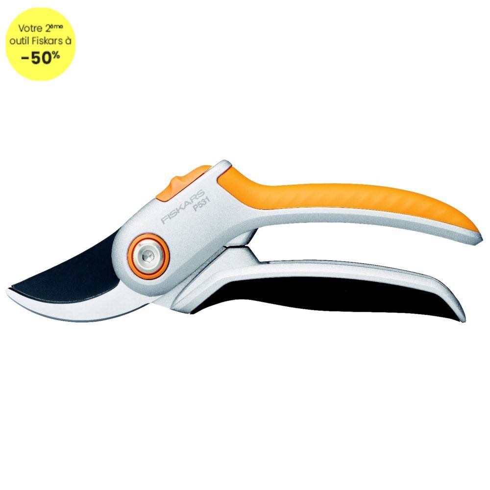 Sécateur à lame franche FISKARS Plus metal P531