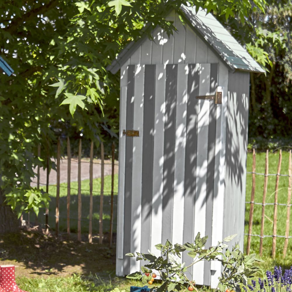 Armoire de jardin en bois avec plancher WISSANT