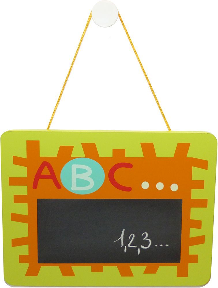Plaque de porte pour enfant ABC