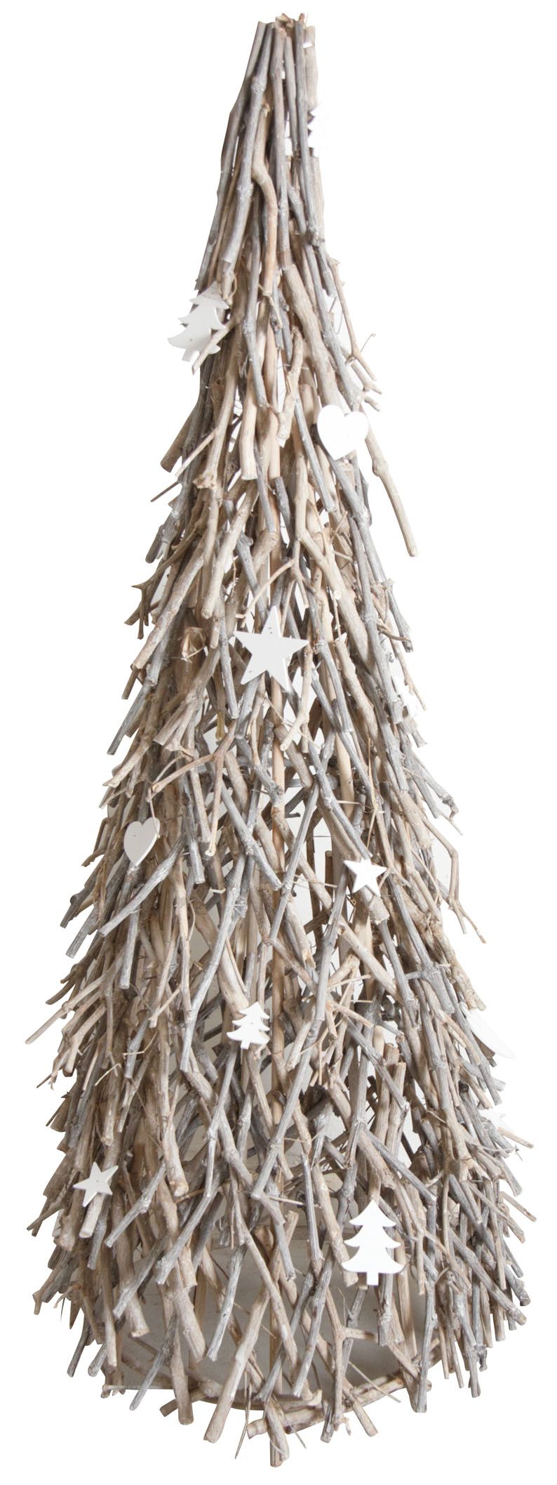 Sapin de Noël en bois patiné