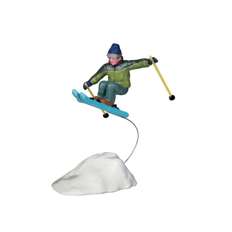 Figurine Saut à ski 5.5 x 3.7 x 10 cm