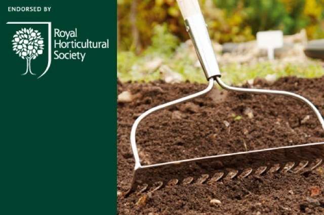 RÃ¢teau de Gardin en Acier Inoxydable RHS - Burgon et Ball