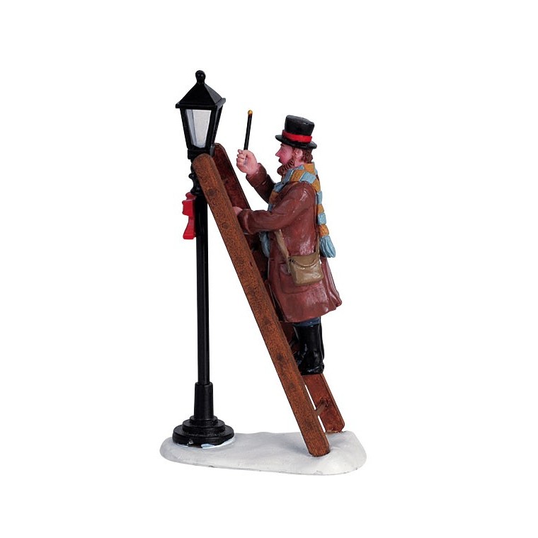 Figurine Allumeur de reverbères L6 x l11.33 x P3.3 cm