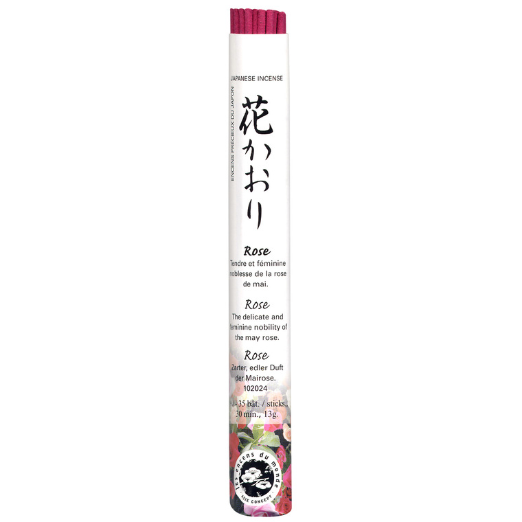 Rouleau encens rose 35 bâtons