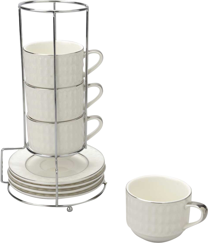 Rack 4 tasses Geometrix