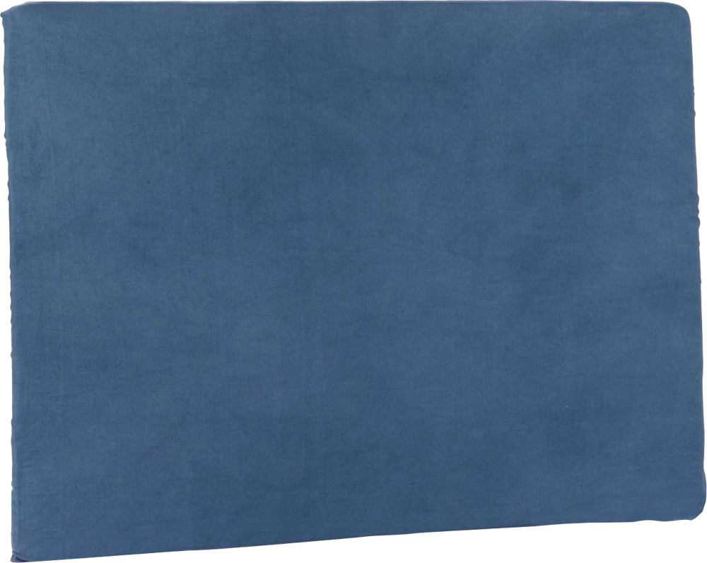 Housse pour tête de lit bleu