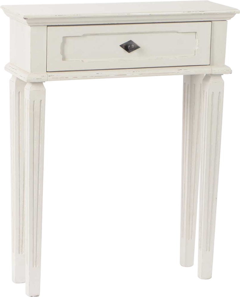 Petite console MDF et bois Effile