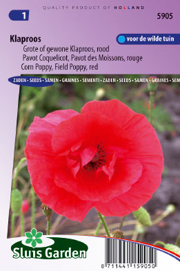 Pavot Coqueliicot, Pavot des Moissons rouge
