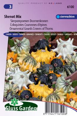 Cucurbita Coloquintes Couronnes d'Ã©pines Shenot Mix