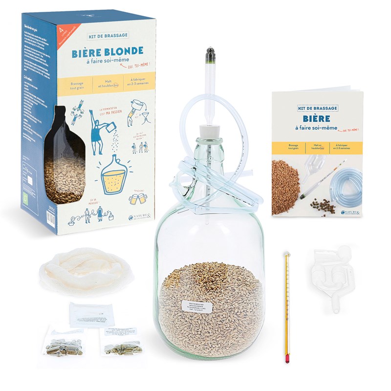 Kit de brassage : une bière bio maison !