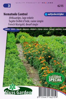 TagÃ¨te Oeillet dÂ´Inde naine simple Nematode Control