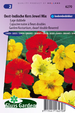 Capucine naine Ã  fleurs doubles Jewel mix