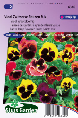 PensÃ©e des Jardins Ã  grandes fleurs Suisse mix