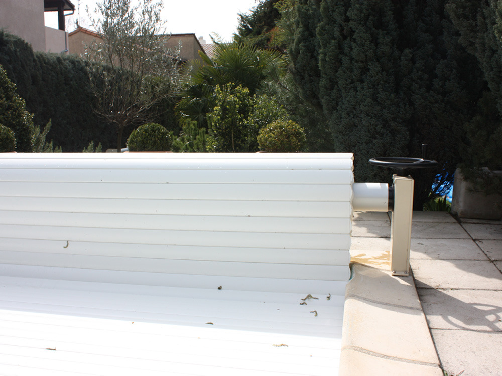 Volet roulant hors sol manuel Manu Roll - 8 x 4 m