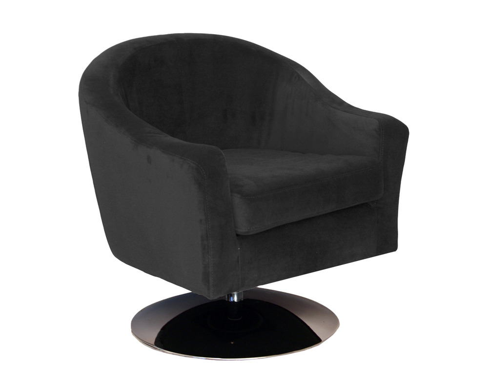 Fauteuil tissu design 'Fab' - Gris