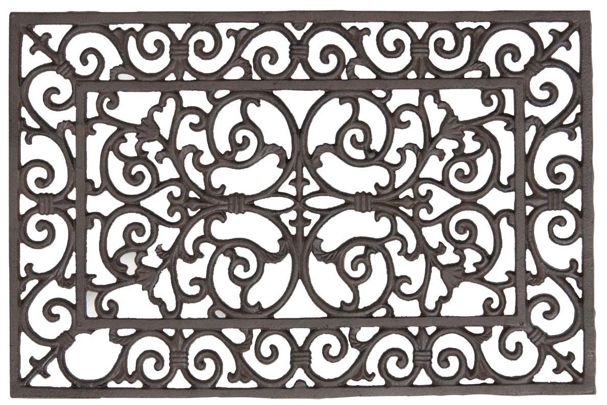 Paillasson de jardin en fonte
