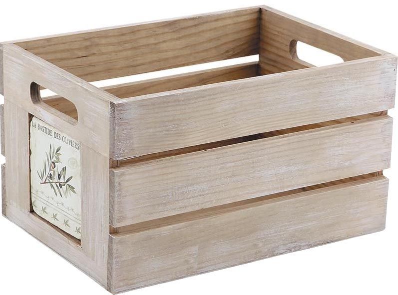 Caisse de rangement Provence Longueur 34cm