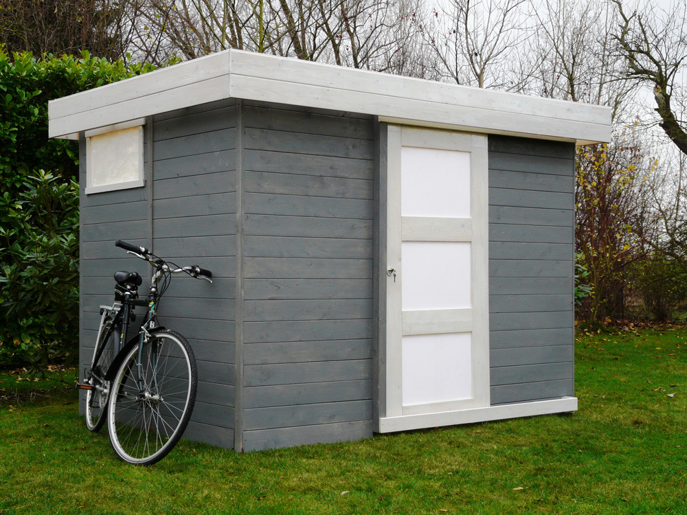 Abri jardin bois Lund - 6.69 m² - 3.03 x 2.21 x 2.07 m - 19 mm