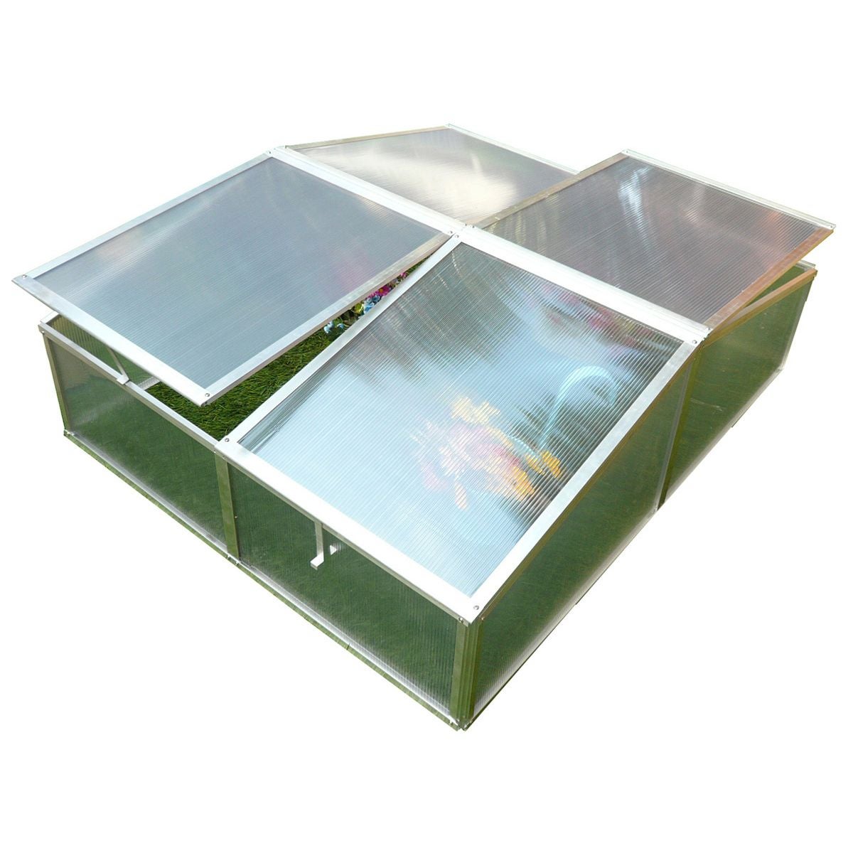 MINI SERRE DE JARDIN OU BALCON POLYCARBONATE ROSA