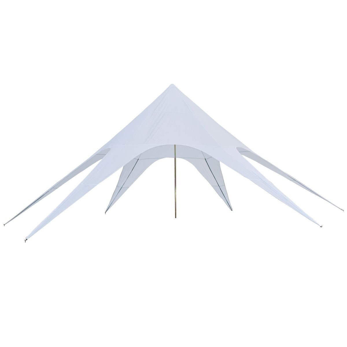 Tente de jardin XXL dim. 10L x 10l x 4H m blanc