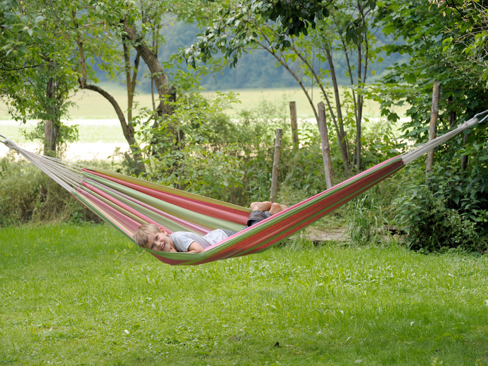 Hamac jardin TAHITI Bubble gum