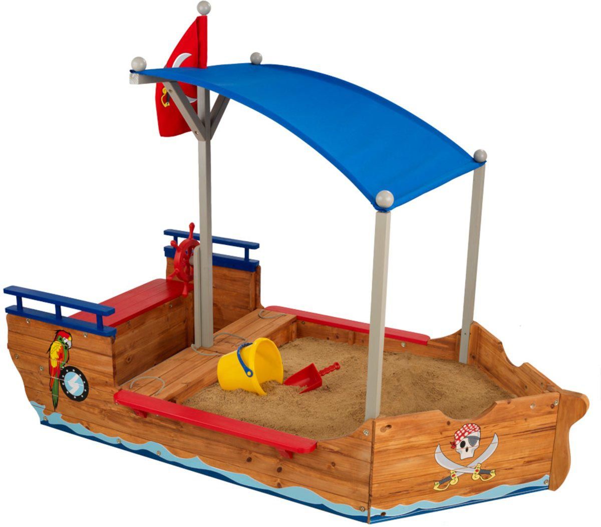 Bac à sable Bateau pirate