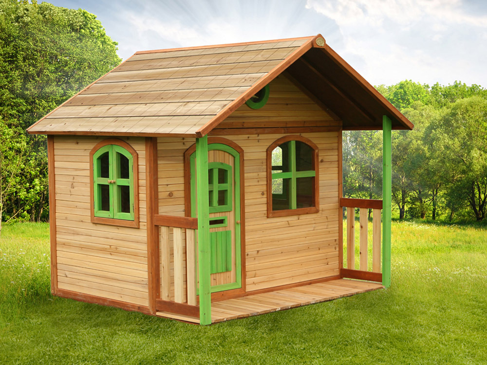 Cabane enfant bois Milan 1.80 x 1.65 x 1.75 m