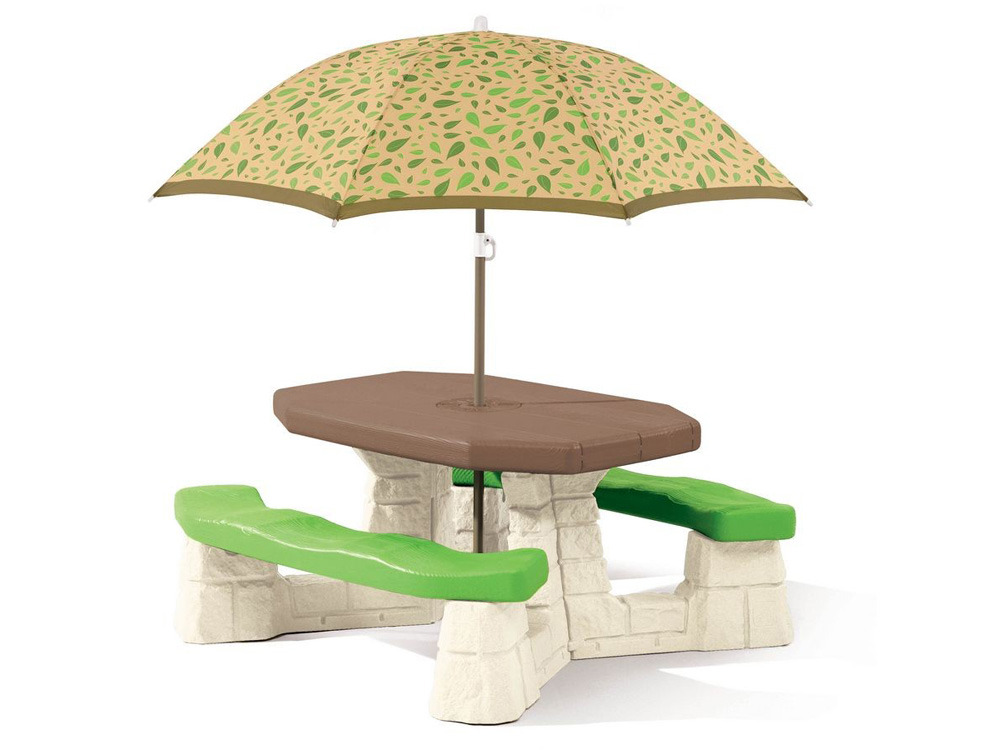 Table de jardin Picnic avec parasol