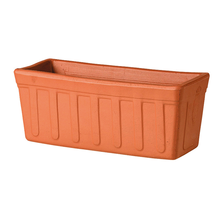 Balconnière Venezia en terre cuite 50 cm