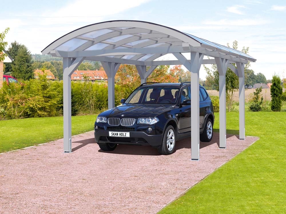 Carport voiture - 28.39 m² - 3.76 x 7.55 x 2.93 m