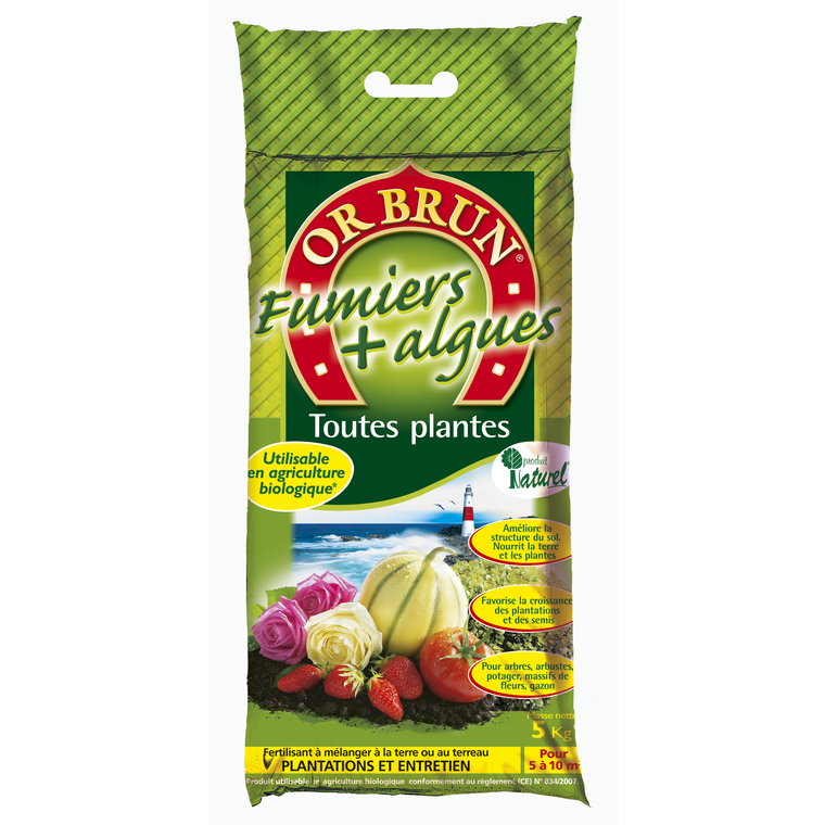 Fertilisant Or Brun Authentique 5 kg