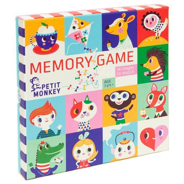 Jeu de memory - petit monkey