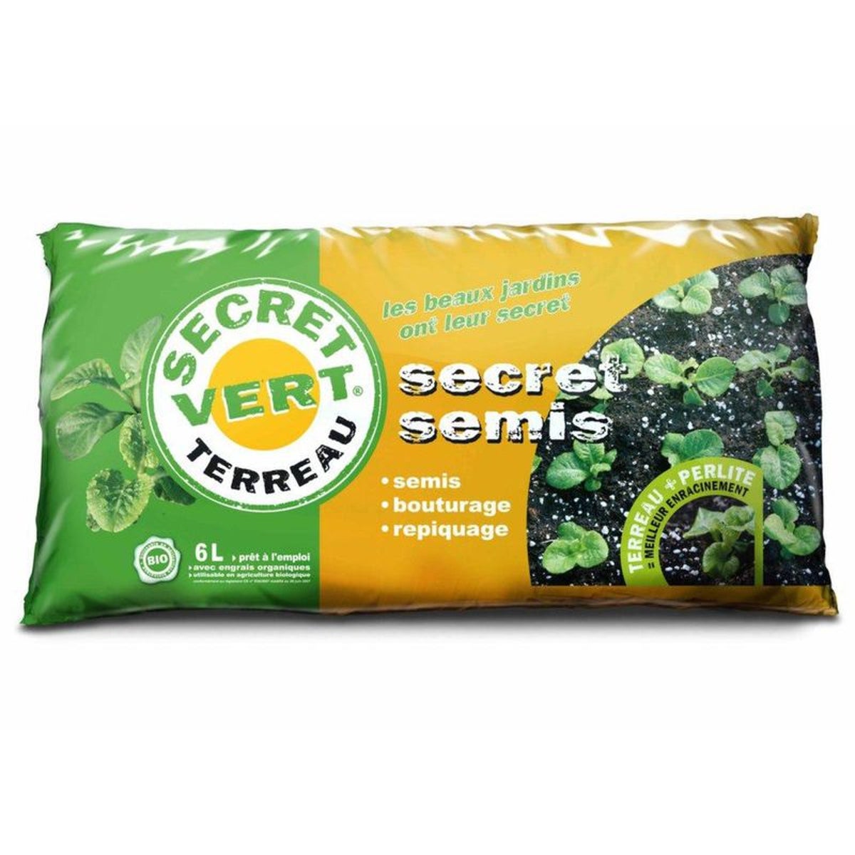 Secret semis terreau 6 litres