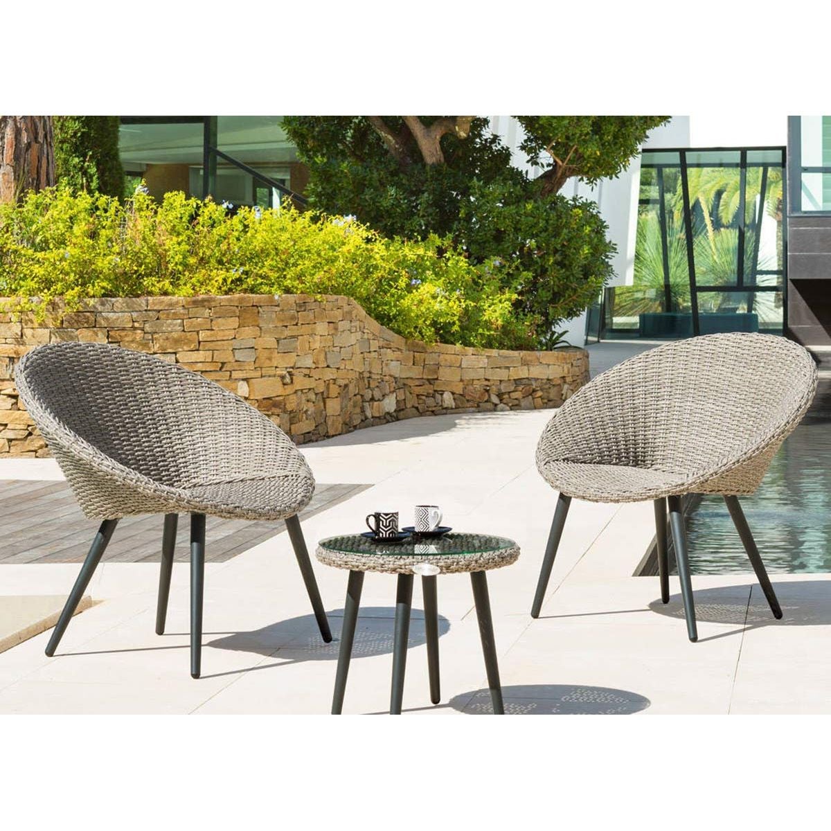 Salon De Jardin Canberra - 2 Places