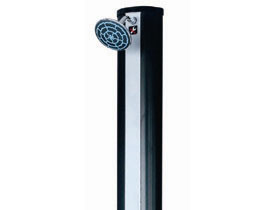 Douche solaire - 35 litres - Finition Alu et rince pieds