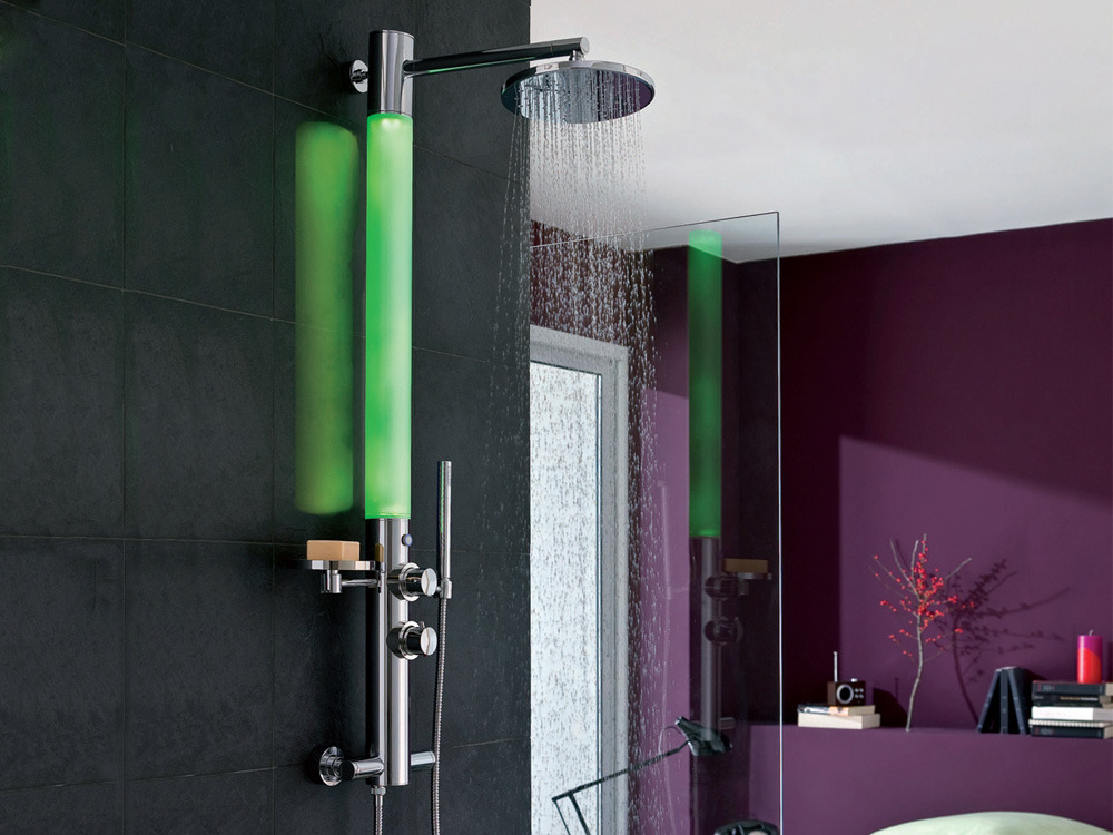 Colonne de douche Ozone hydro thermo lumineuse