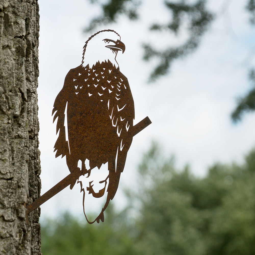 Aigle en métal