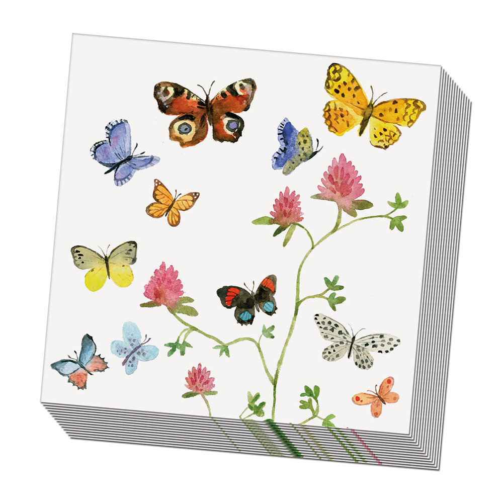 Serviettes Papillon