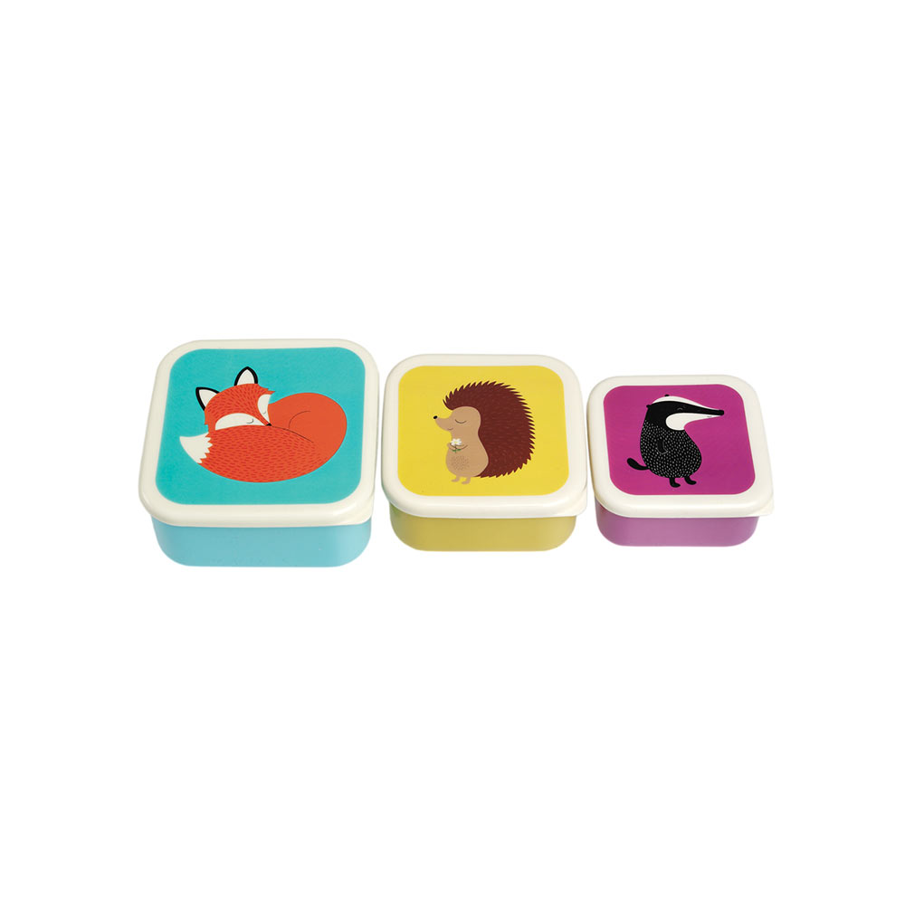 Lot de boîtes pour le déjeuner Rusty & Friends