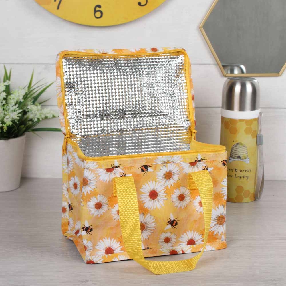 Sac isotherme marguerite et abeille - en plastique recyclé