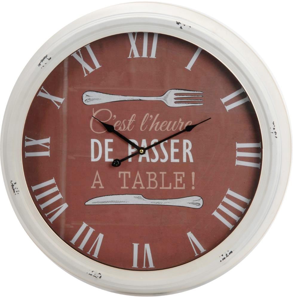 Horloge bistrot A table 63 cm