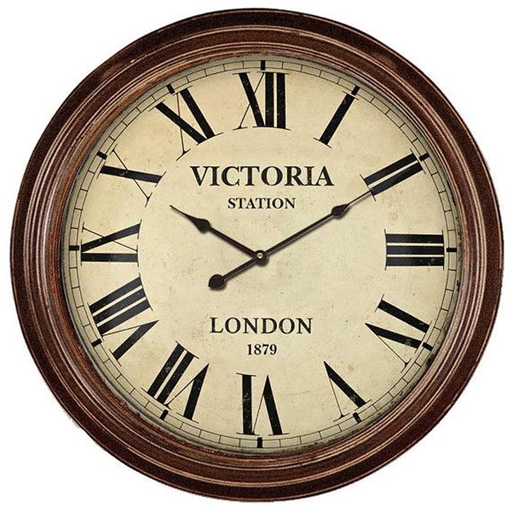 Pendule anglaise Victoria Station