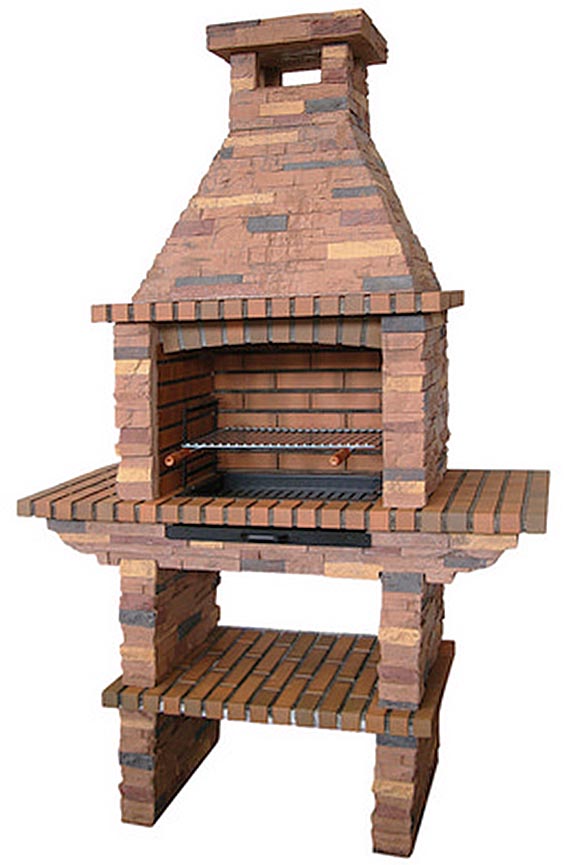 Barbecue en brique