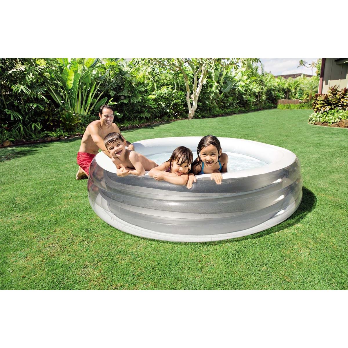 Piscine gonflable ronde Quartz