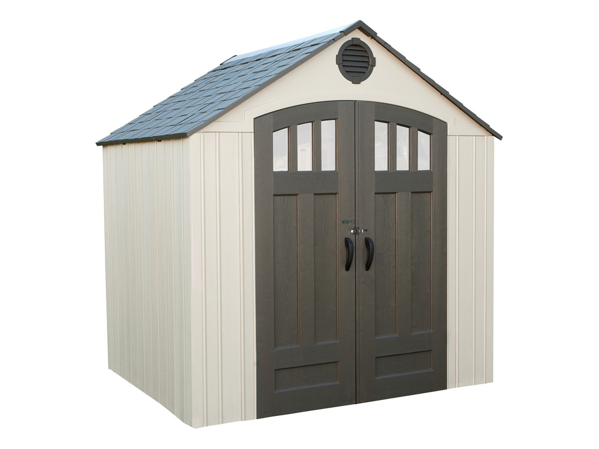 Abri de jardin résine Lifetime - 2.44 x 1.99 m - 4.86 m2