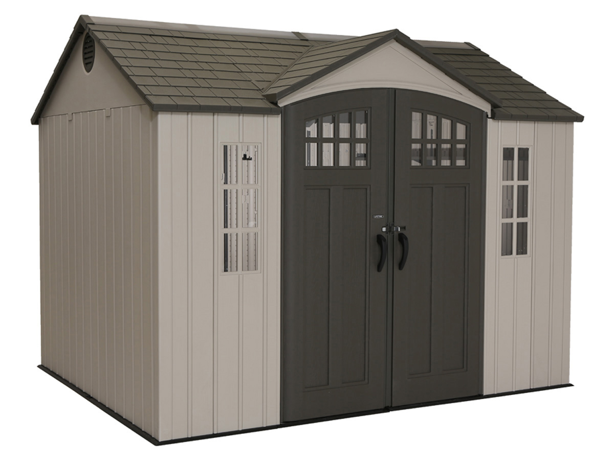 Abri de jardin résine Lifetime - 2.44 x 3.05 m - 7.44 m2