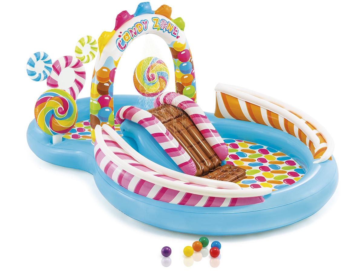 Aire de jeux Royaume des Bonbons - Intex