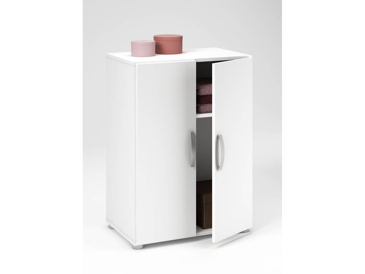 Armoire Cobi - 58,20 x 34,60 x 81 cm - Blanc