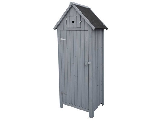 Armoire de jardin Cabanon - 77 x 84.3 x 179 cm - Anthracite