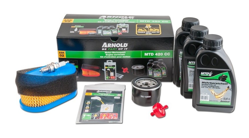 Arnold Kit dentretien moteur MTD 420 cm² - 9100-X2-1006 Arnold Kit dentretien moteur MTD 420 cm² - 9100-X2-1006